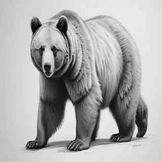 bear pictures to draw