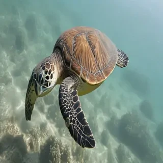 sea turtle desktop background