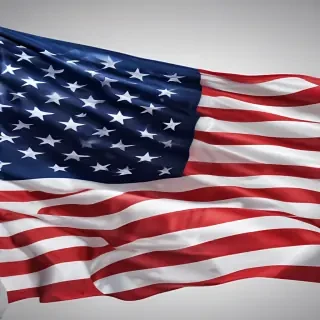 american flag waving png
