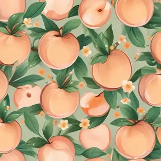 cute peach background