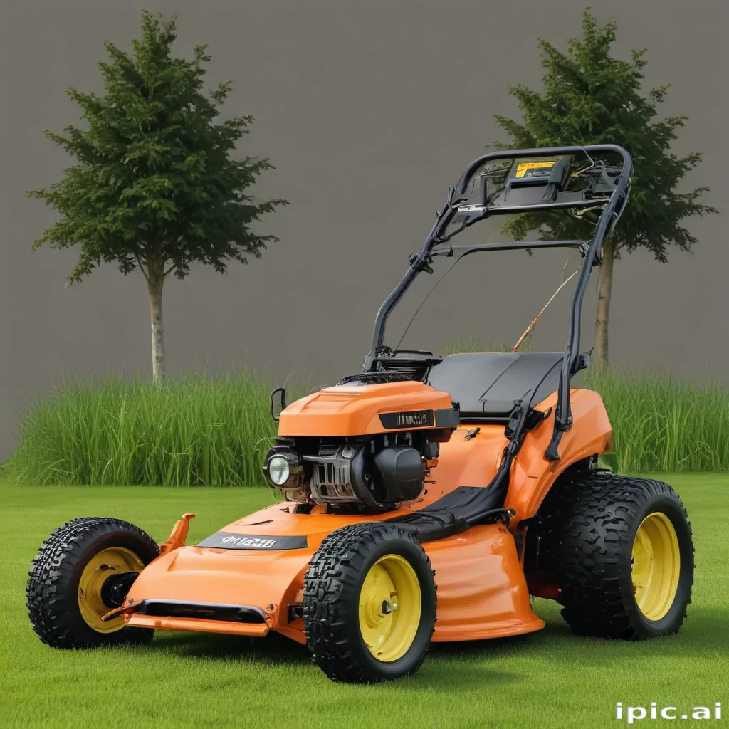 lawn mower clipart