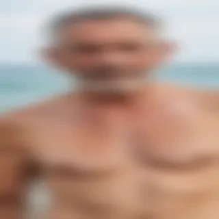 shirtless old men