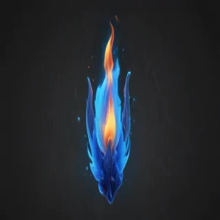 blue flame png