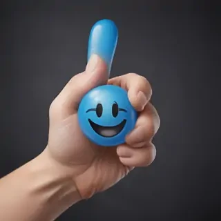 blue thumbs up emoji