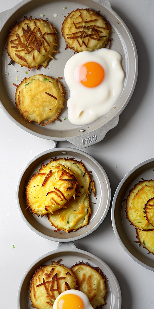 how to air fry hash browns frozen