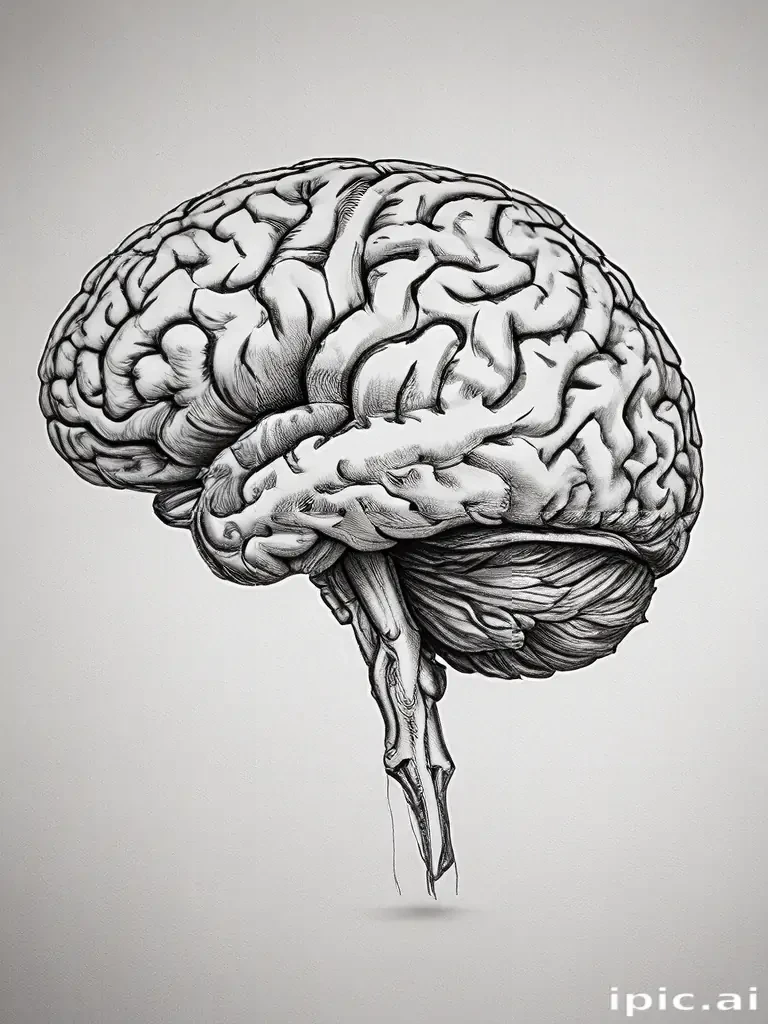 brain sketch