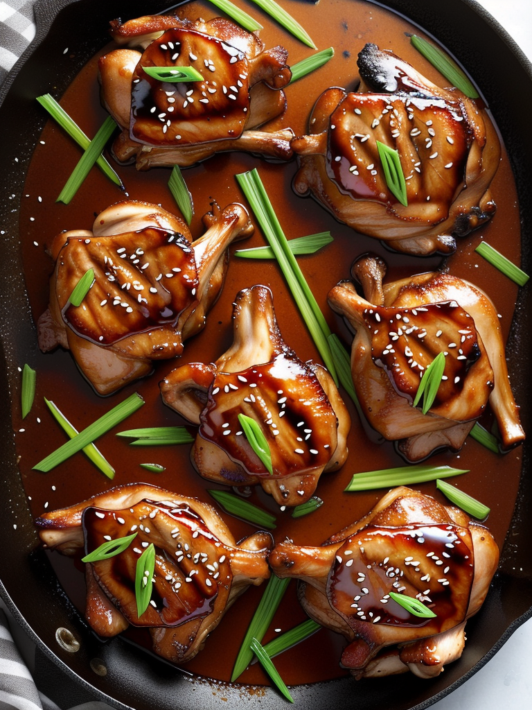 air fry teriyaki chicken thighs