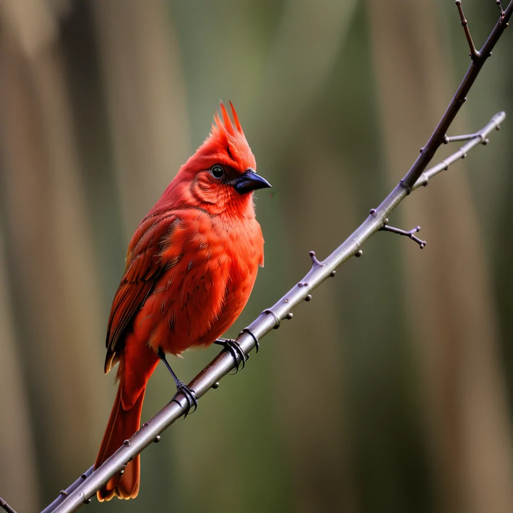 red bird