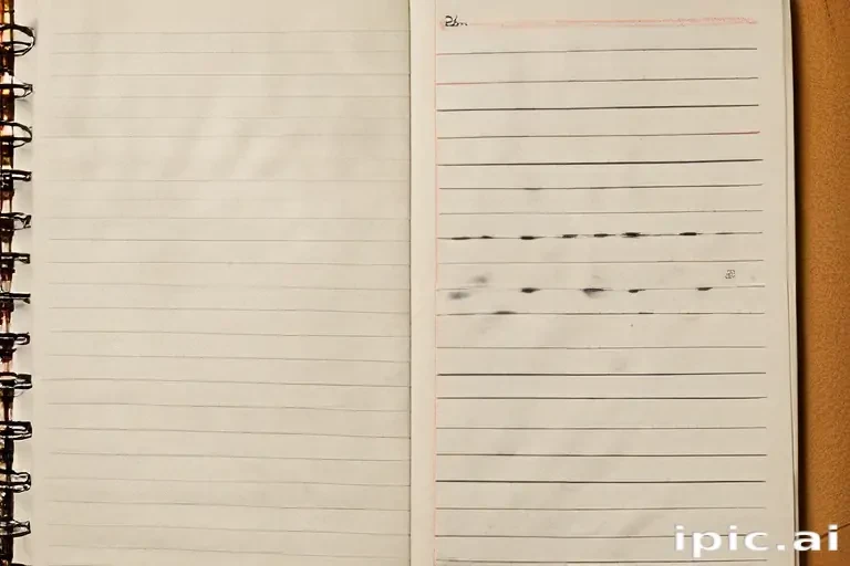 notebook page background