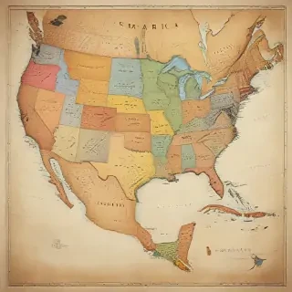 map of america