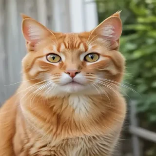orange cat