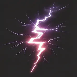 lightning bolt transparent
