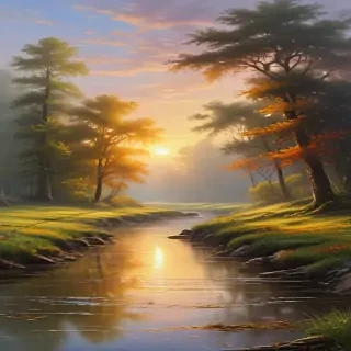 oil painting wallpaper