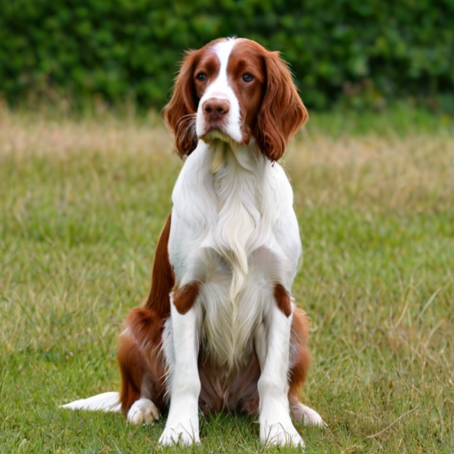 irish red and white setter