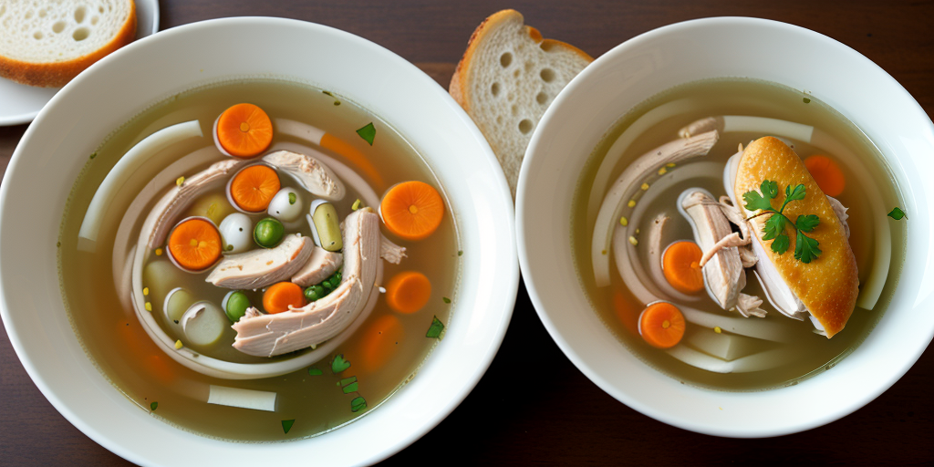 what to serve with chicken soup