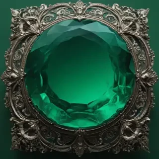 emerald green bg