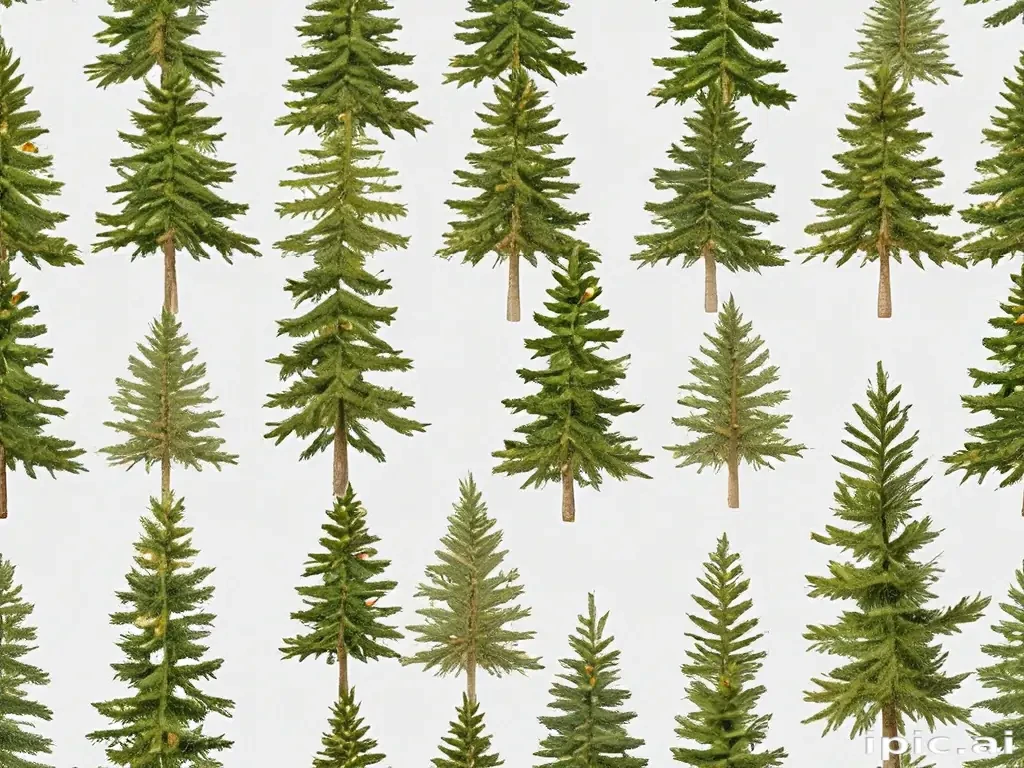 christmas trees transparent background