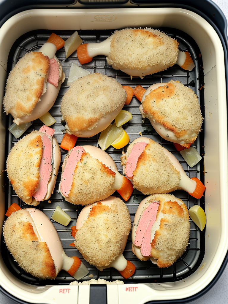 frozen chicken cordon bleu in air fryer