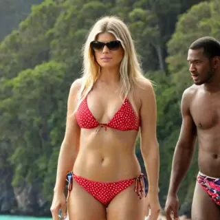 Fergie in bikini