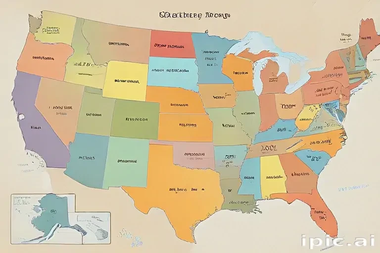 us states map