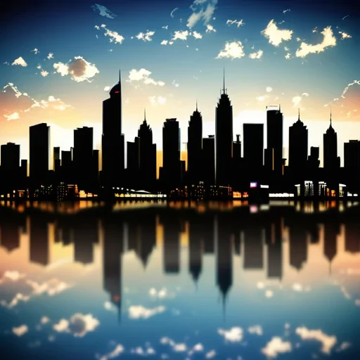 city skyline background