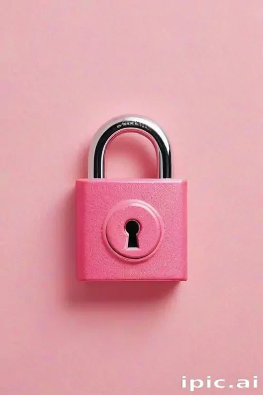 pink lock screen