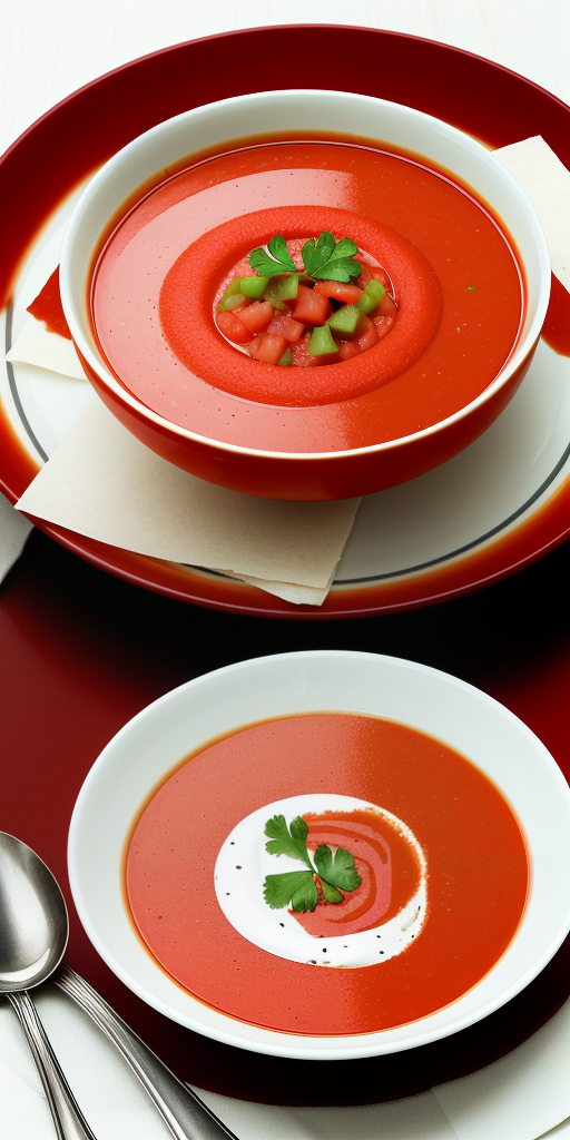 what to eat with gazpacho