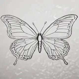 butterfly outline