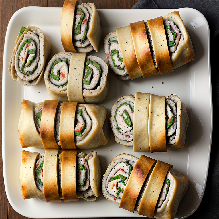 turkey stuffing roll ups recipe
