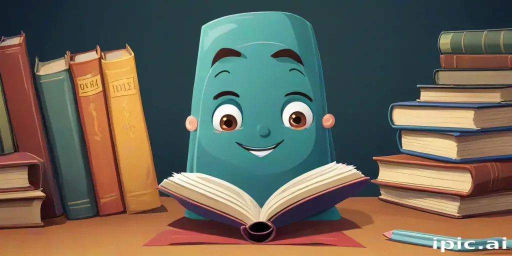 book cartoon image