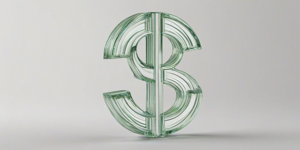 transparent dollar sign