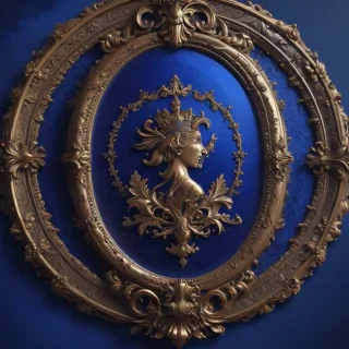 royal blue background aesthetic