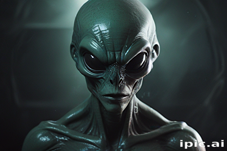 Intriguing Portrait of a Mysterious Alien Being from Another Galaxy