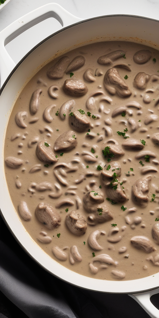 beef stroganoff recipe without mushrooms