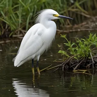 snowy egret