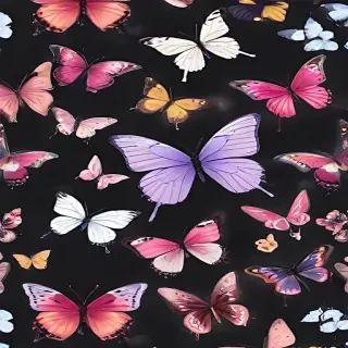 butterfly wall paper