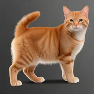 orange cat png