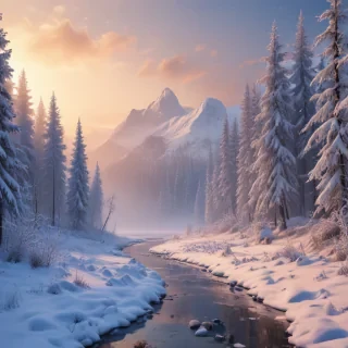 aesthetic winter wallpaper iphone