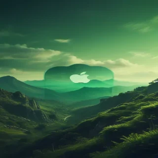 green iphone wallpaper