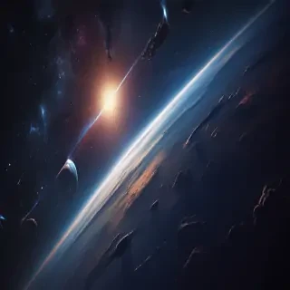 space wallpaper iphone hd