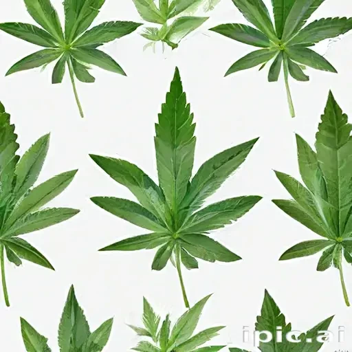 weed leaf png