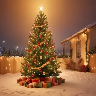 simple christmas wallpaper