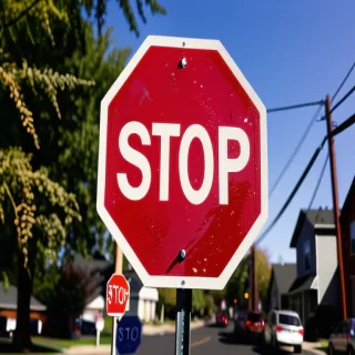 stop sign