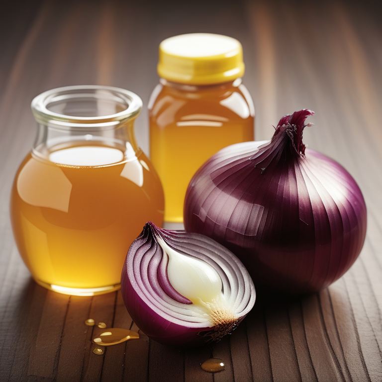 onion and honey for cough