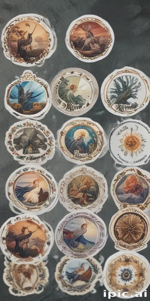 printable sticker aesthetic