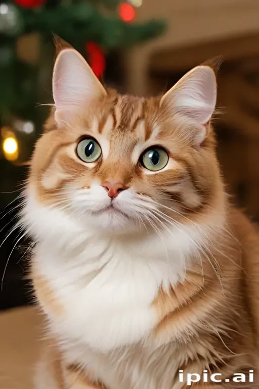 cat christmas wallpaper