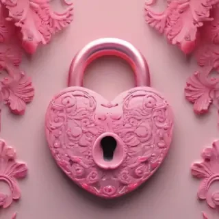 pink lock screen wallpaper