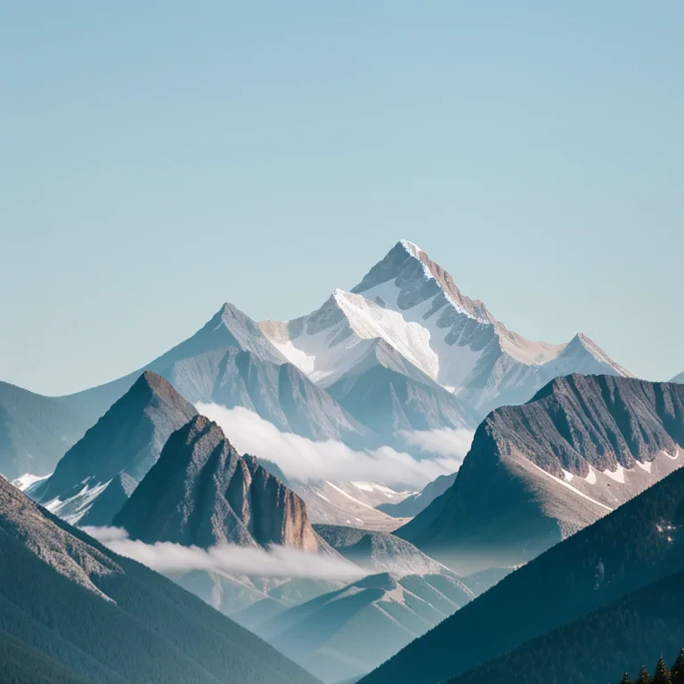 mountains transparent