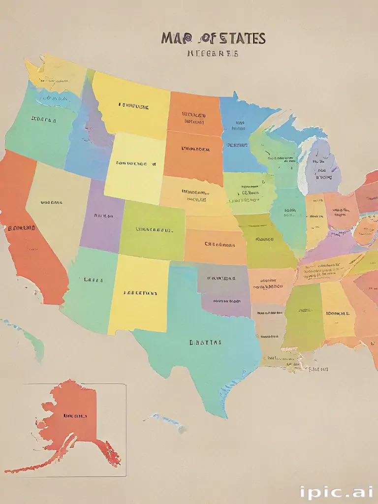 map of states