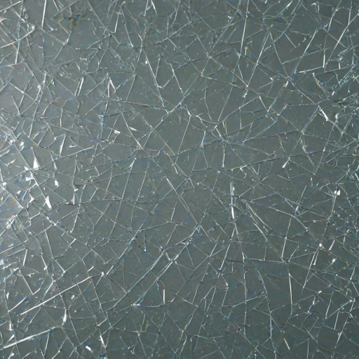broken glass overlay